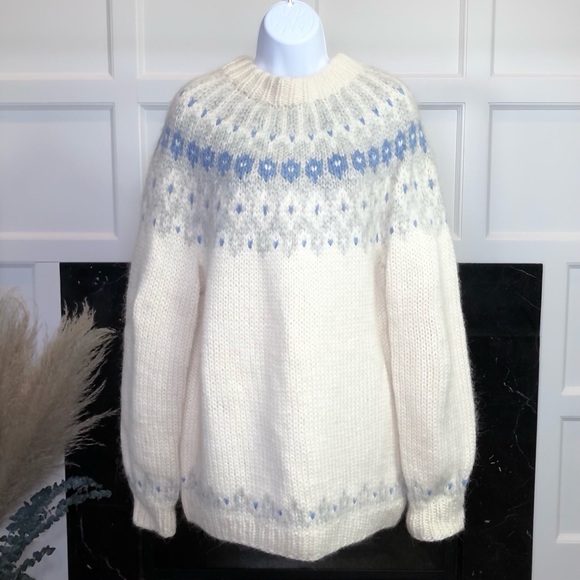 Vintage Sweaters - ❣️SOLD❣️Vintage LaMaison Darlington Nordic Sweater